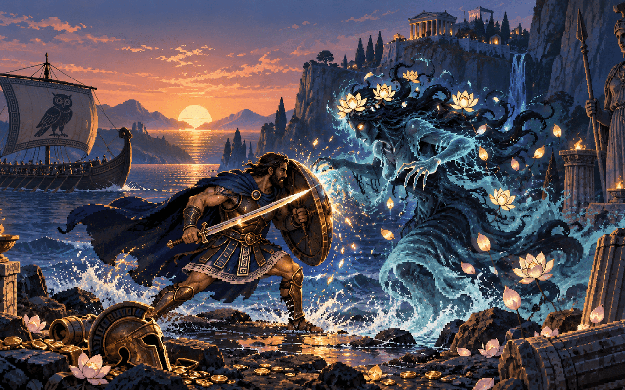 Kfir Adut - Ithaca Rising game screen